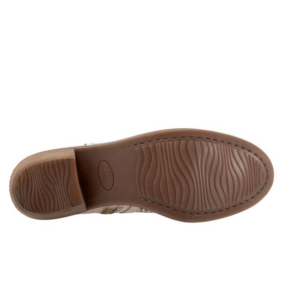 Softwalk Womens Rimini Perf Beige Boots (NWT) - Picture 6 of 7